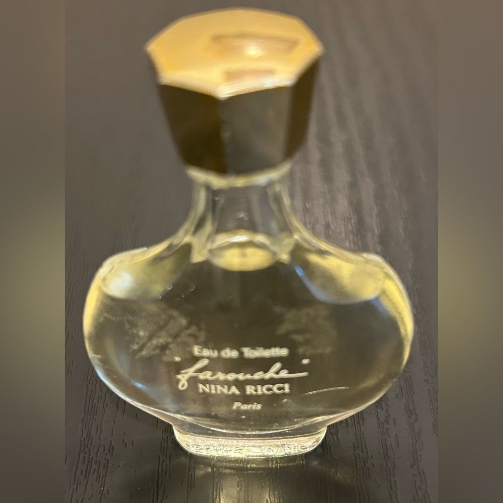 Nina Ricci Farouche Eau de Toilette with Gold Cap